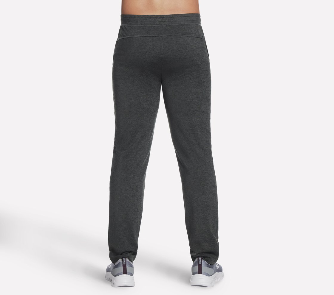 SKECH-KNITS ULTRA GO TAPERED, CCHARCOAL Apparel Top View