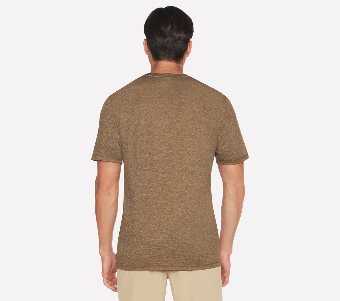 SKECH-AIR T-SHIRT, TTAUPE Apparel Top View
