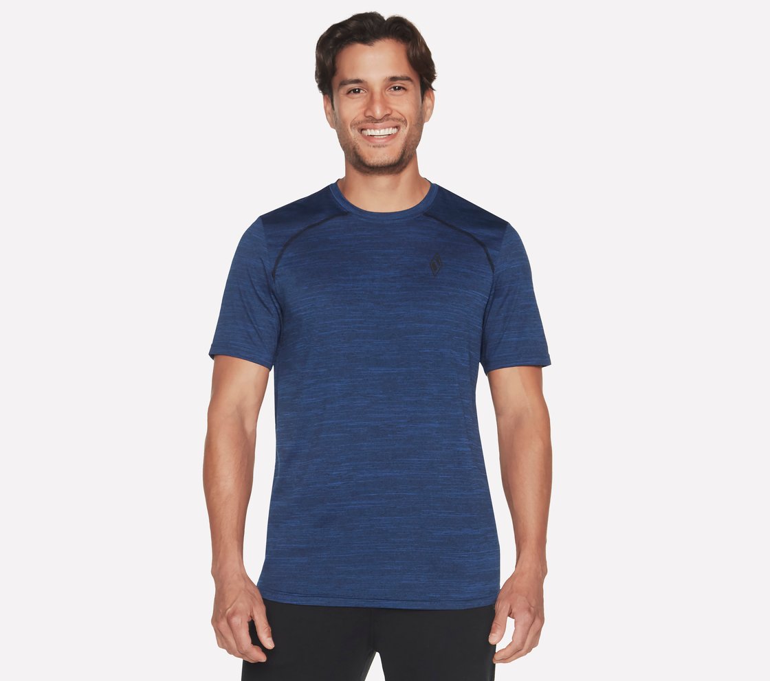 ON THE ROAD T-SHIRT, BLUE/LIGHT BLUE Apparel Lateral View