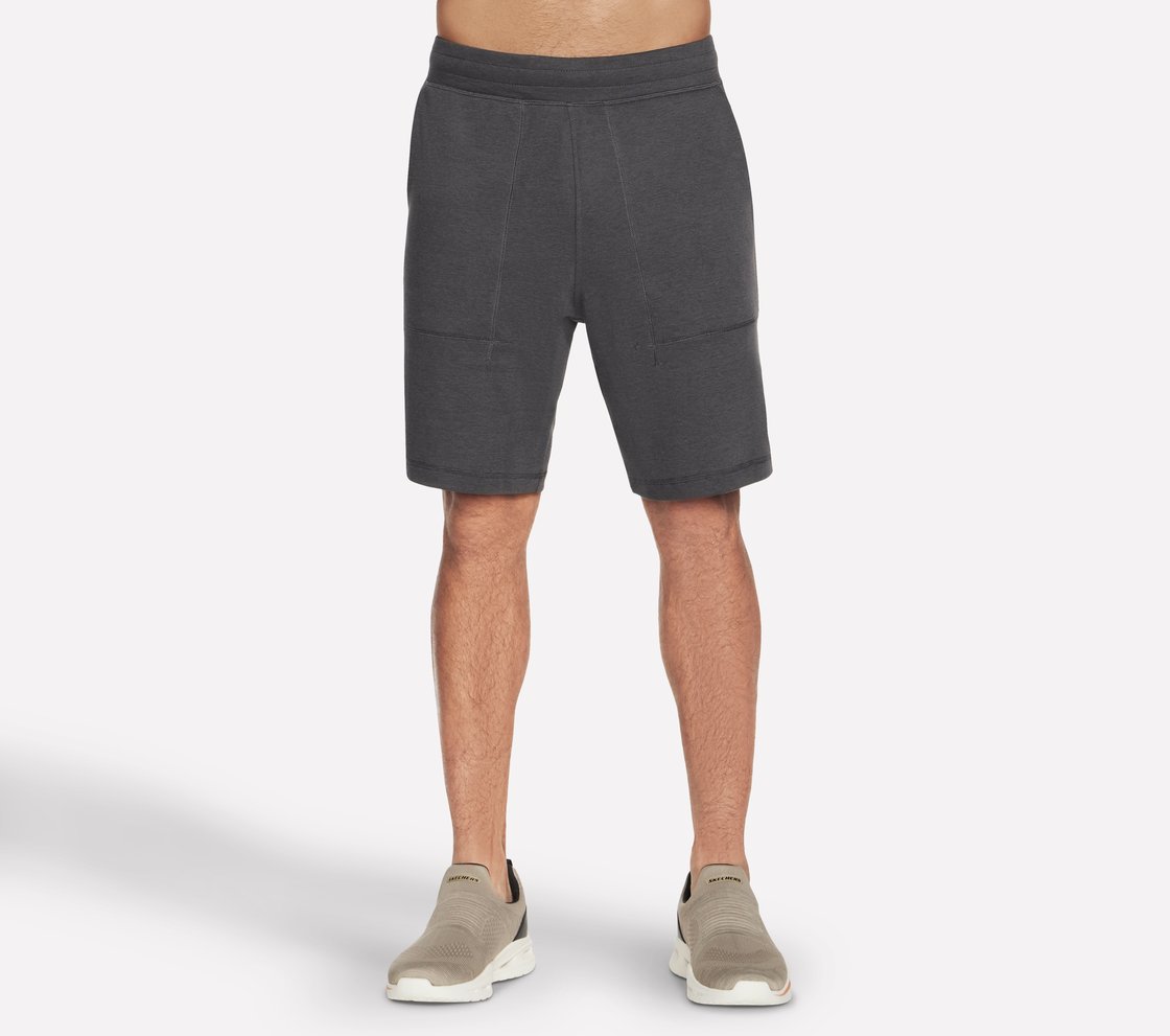 GOKNIT PIQUE 9IN SHORT, CCHARCOAL Apparel Lateral View