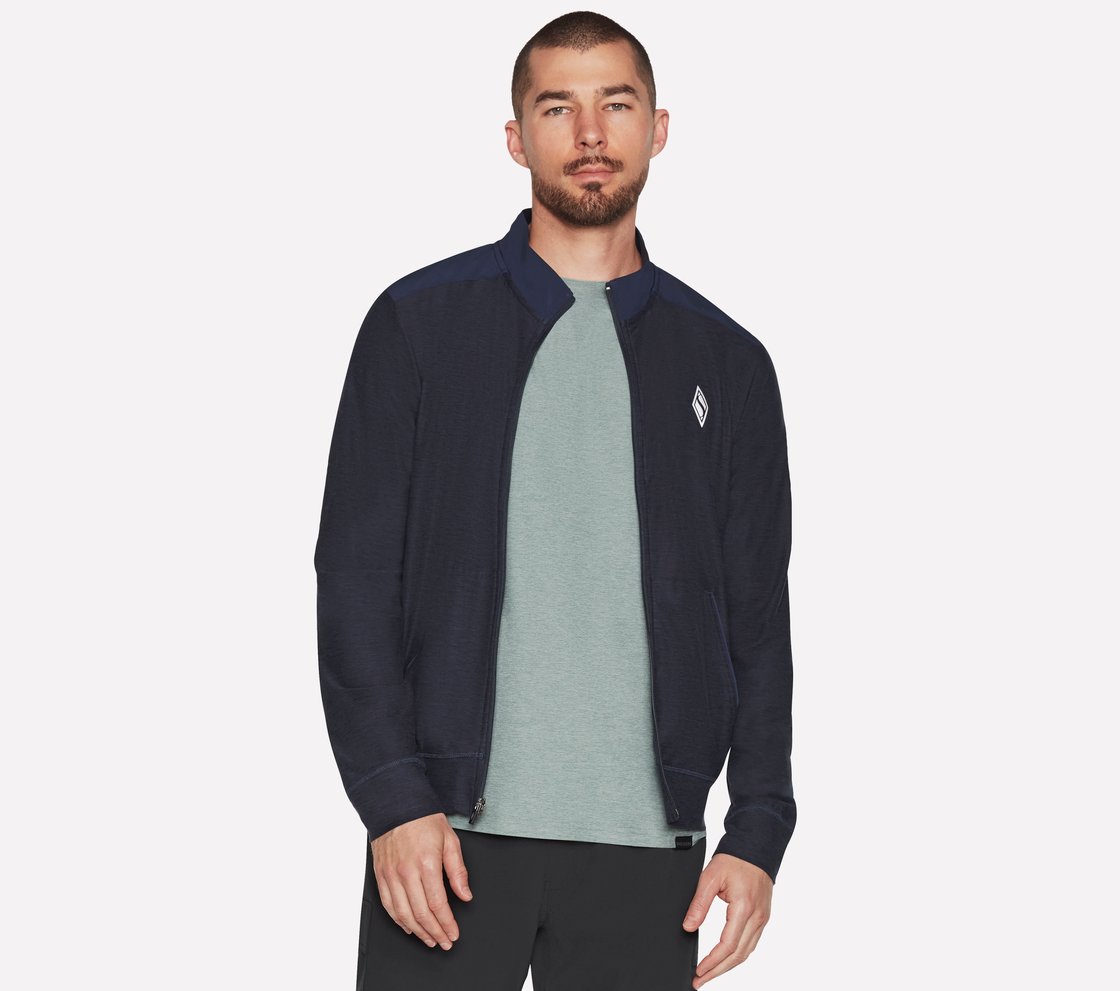 THE HOODLESS HOODIE ULTRA GO, NNNAVY Apparel Lateral View