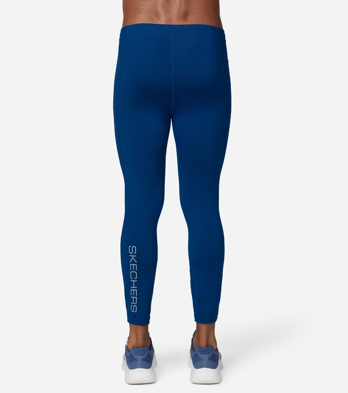 GORUN SPEED ELITE 3/4 TIGHT, BLUE/WHITE Apparel Bottom View