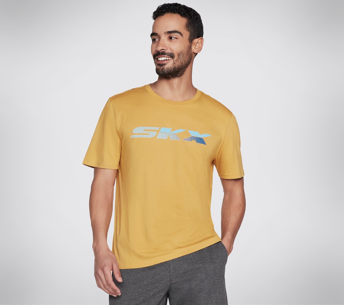 SKX PHANTOM T-SHIRT, GOLD Apparel Lateral View