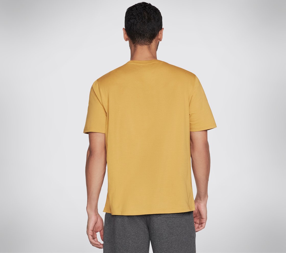 SKX PHANTOM T-SHIRT, GOLD Apparel Top View