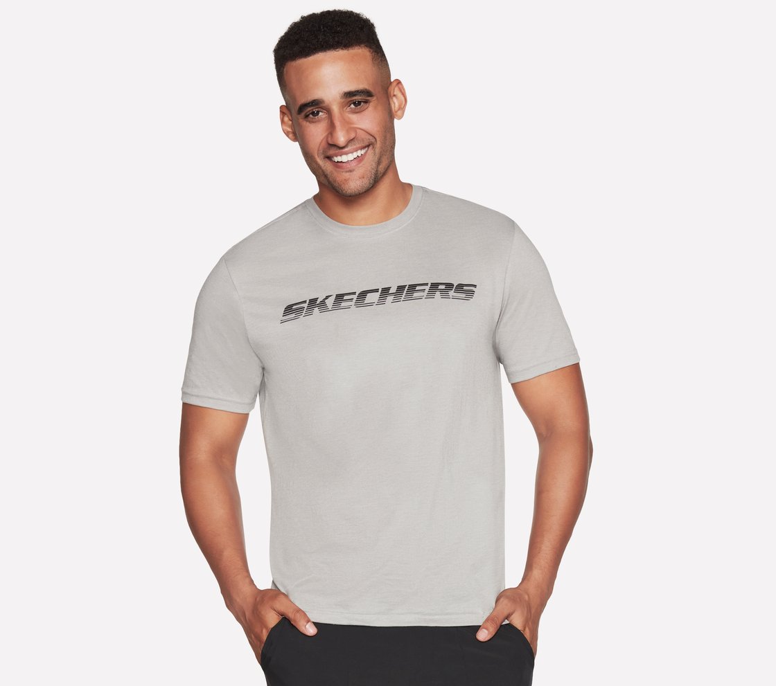 MOTION T-SHIRT, CEMENT Apparel Lateral View