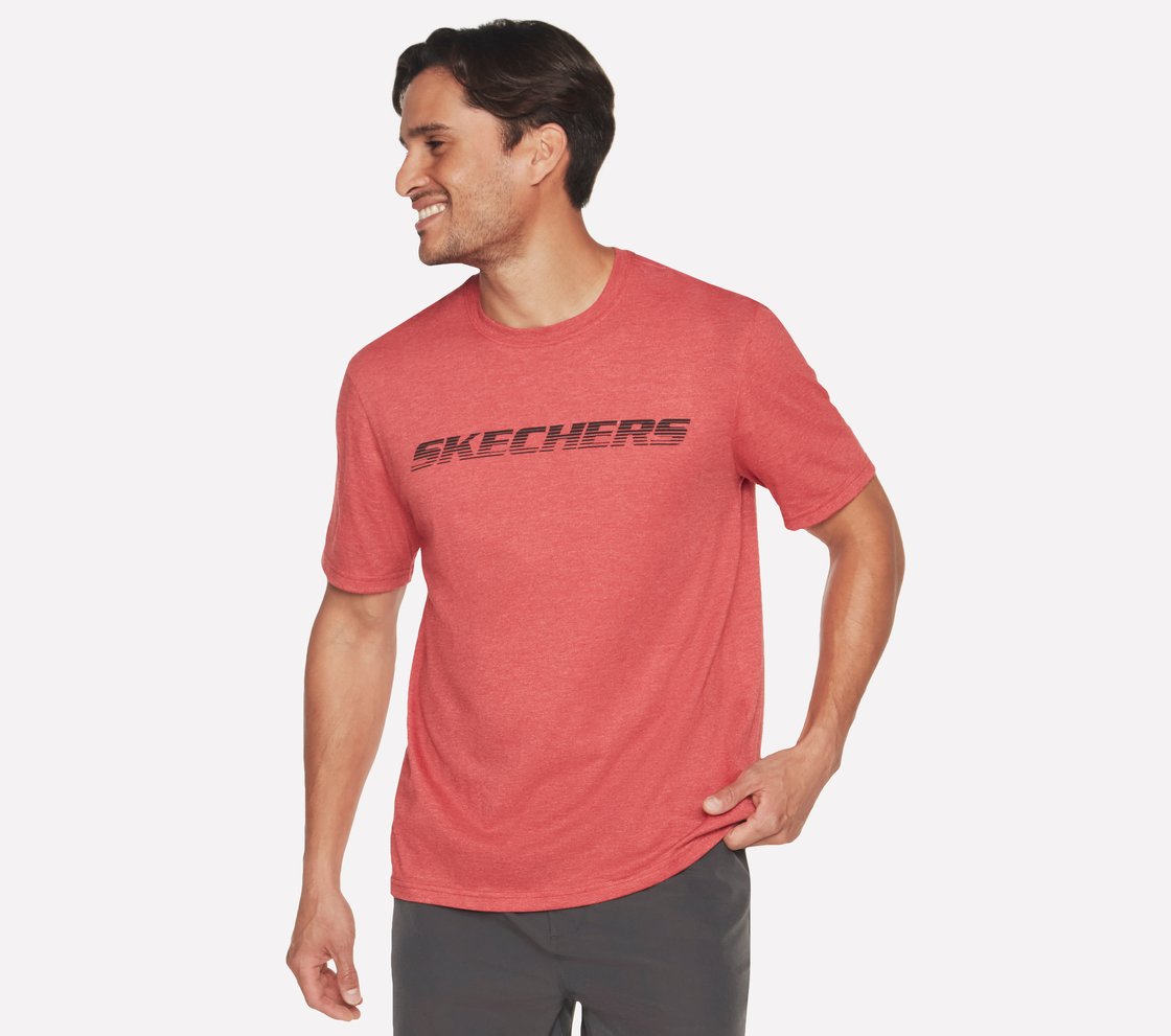 MOTION T-SHIRT, RRED Apparel Lateral View