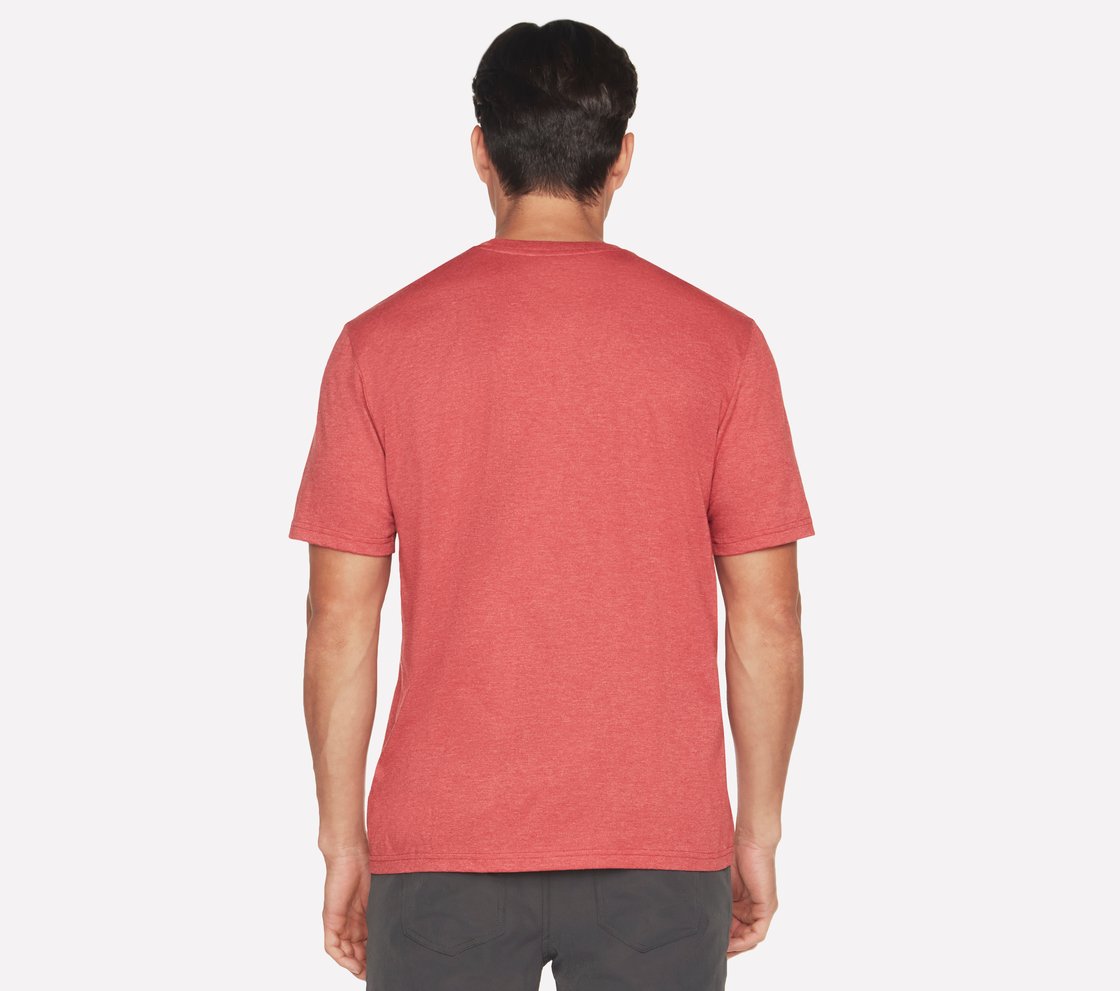 MOTION T-SHIRT, RRED Apparel Top View
