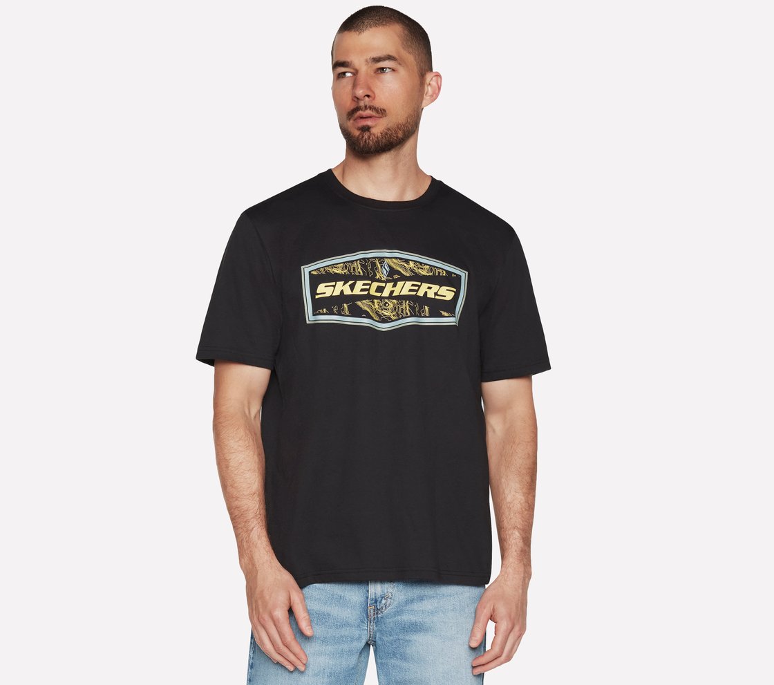 LATITUDE T-SHIRT, BBBBLACK Apparel Lateral View