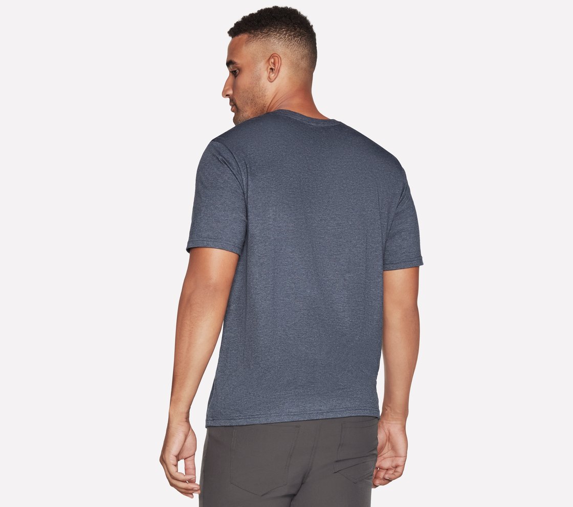 FLAG HERITAGE T-SHIRT, NNNAVY Apparel Top View
