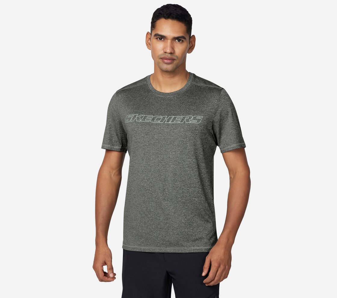 GODRI SKECH-AIR SKECHERS LOGO, CCHARCOAL