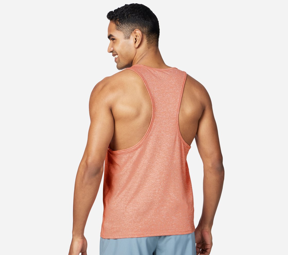 GODRI SKECH-AIR OUTPACE TANK, CORAL/LIME