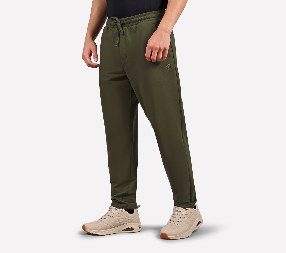 ACTIVE WOVEN PANT, BROWN OLIVE
