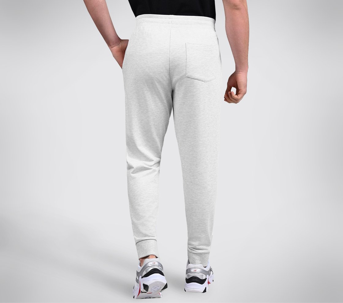 EARTH PEACE JOGGERS, WHITE/TAN Apparel Left View
