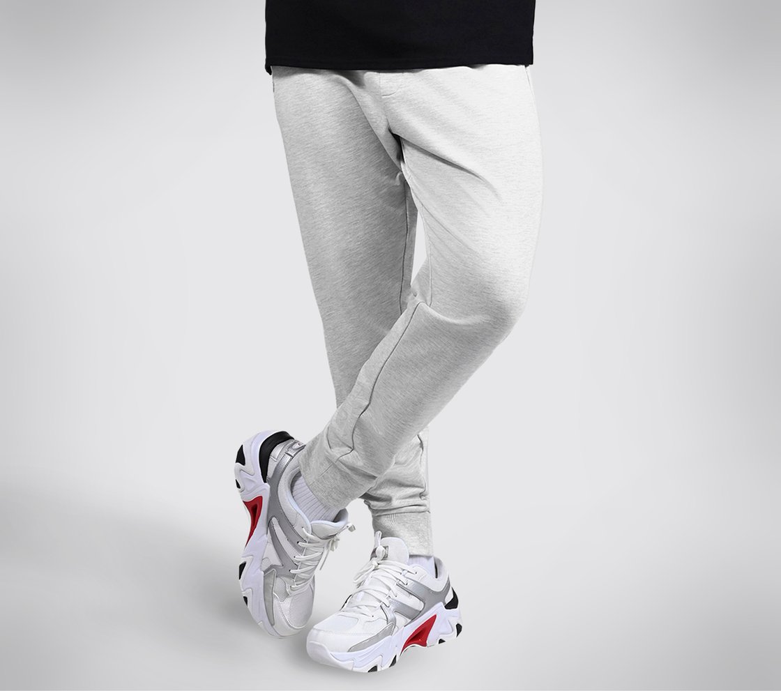 EARTH PEACE JOGGERS, WHITE/TAN Apparel Right View