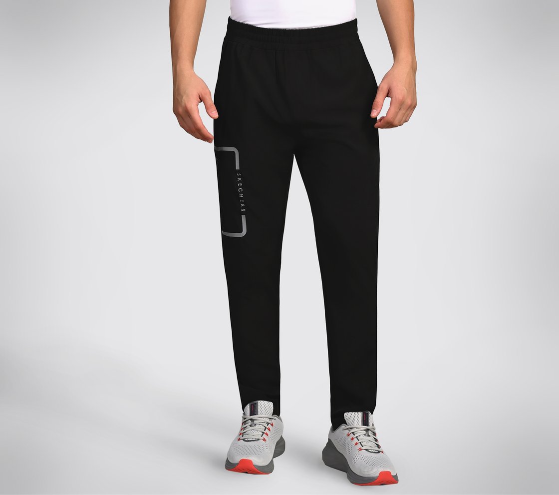 ESSENTIAL WALKER PANTS, BLACK/CHARCOAL/BLUE Apparel Lateral View