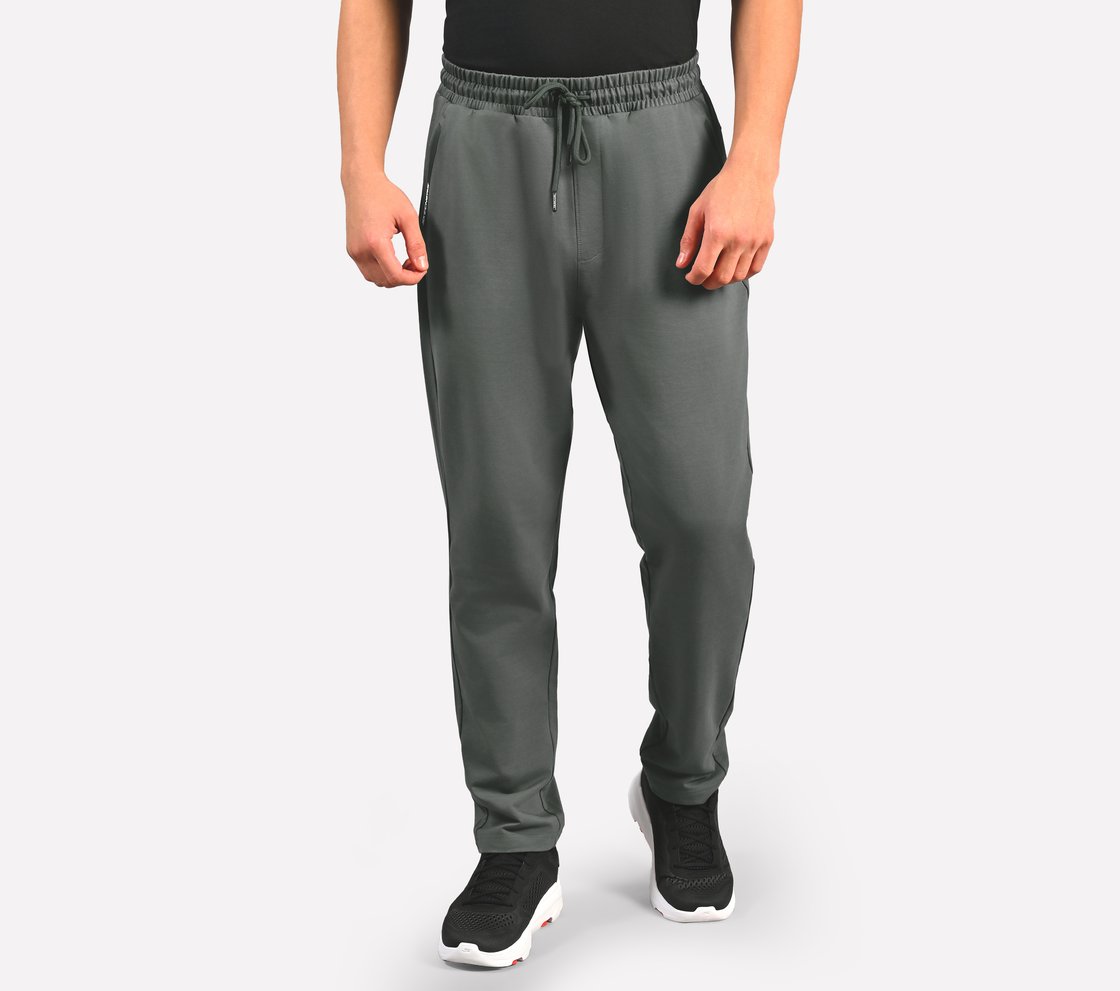 ACTIVE WOVEN PANT, BLACK/CHARCOAL Apparel Lateral View