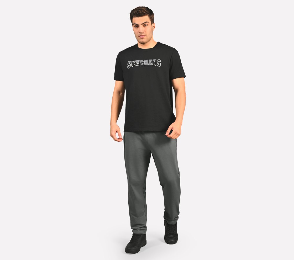 ACTIVE WOVEN PANT, BLACK/CHARCOAL Apparel Right View