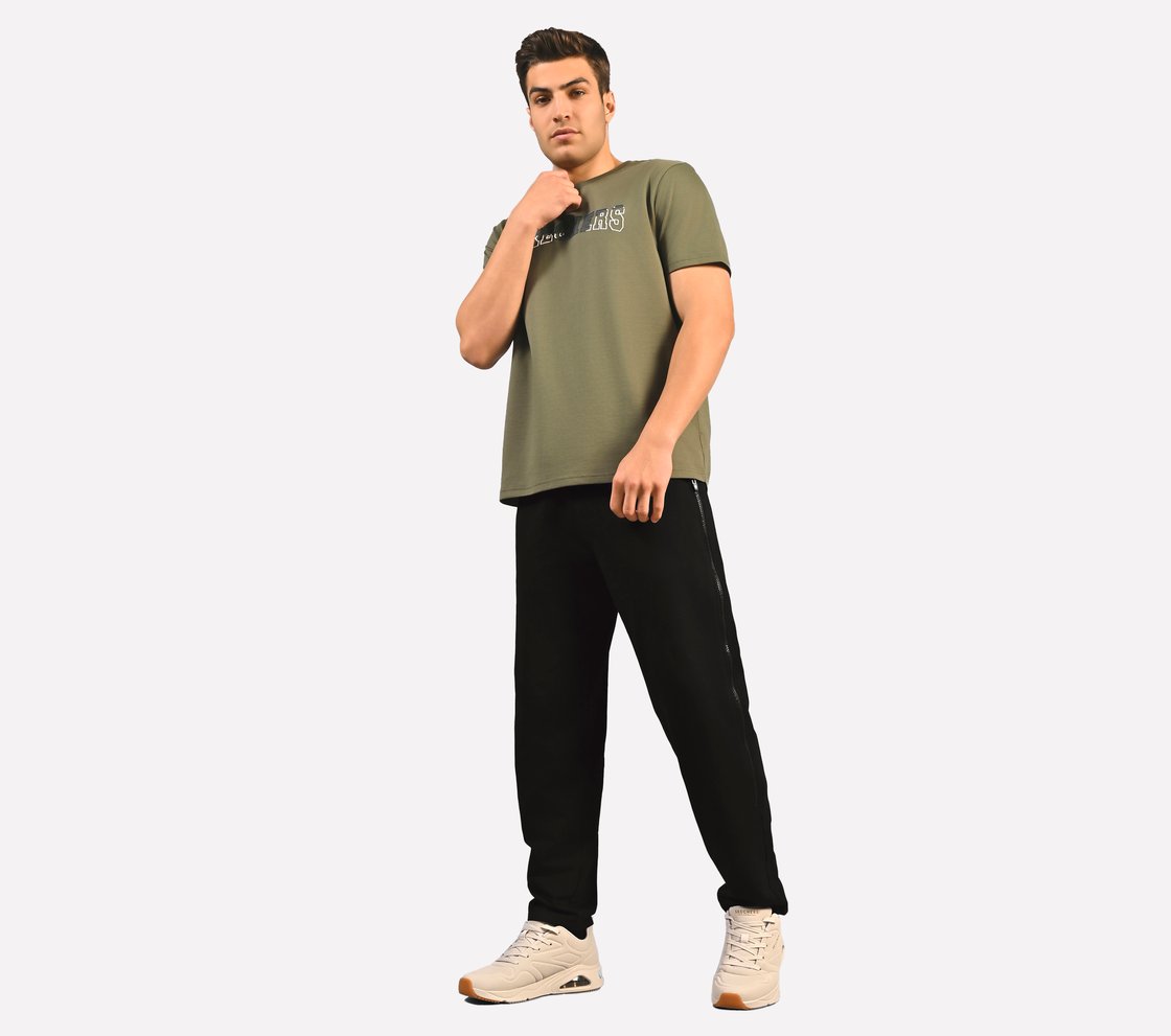 APPAREL MENS, BLACK Apparel Right View