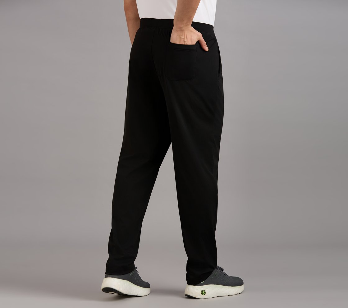 PEFORMANCE BASIC PANTS, BLACK Apparel Left View