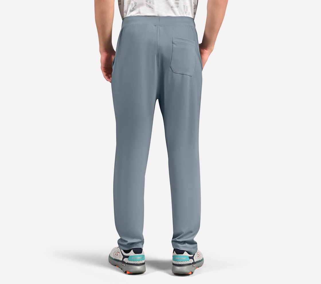 PEFORMANCE BASIC PANTS, LT.GRAY/BLUE Apparel Left View
