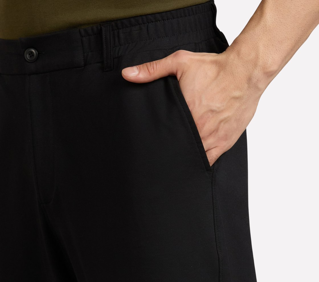 PULL UP APARTMENT PANTS, BLACK Apparel Right View