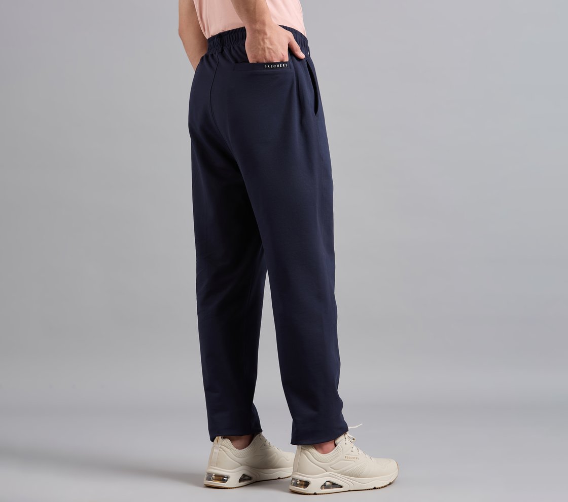 PULL UP APARTMENT PANTS, NAVY Apparel Left View