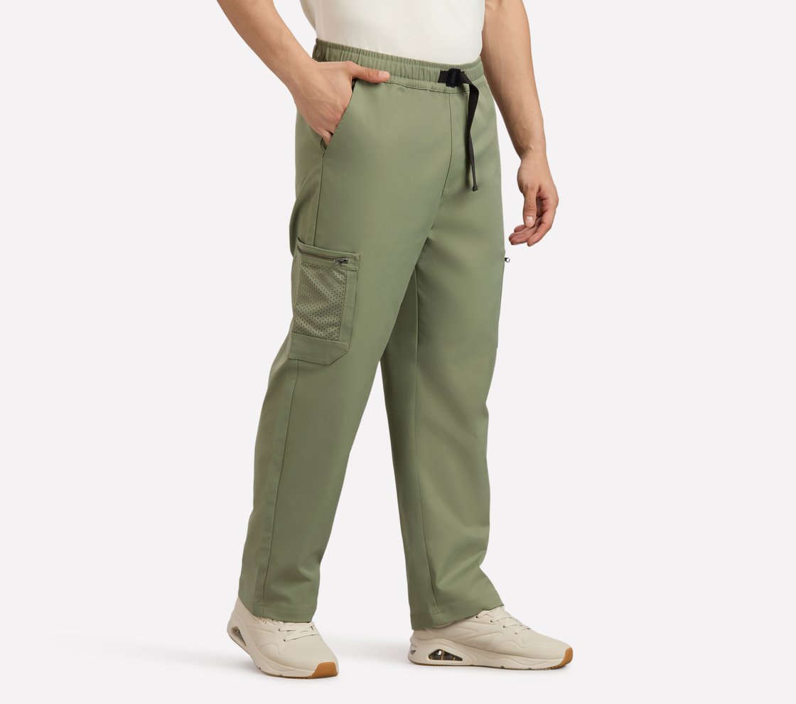 MESH POCKET RANGER PANTS, BROWN/SAGE Apparel Bottom View