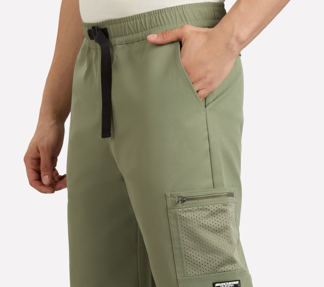 MESH POCKET RANGER PANTS, BROWN/SAGE Apparel Right View