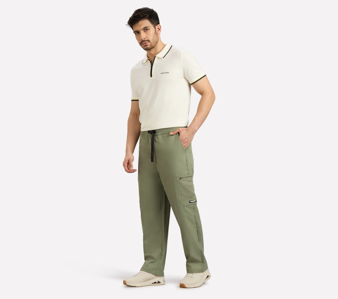 MESH POCKET RANGER PANTS, BROWN/SAGE Apparel Right View