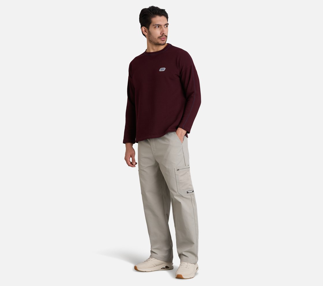 MESH POCKET RANGER PANTS, CHARCOAL/LT. GRAY Apparel Right View