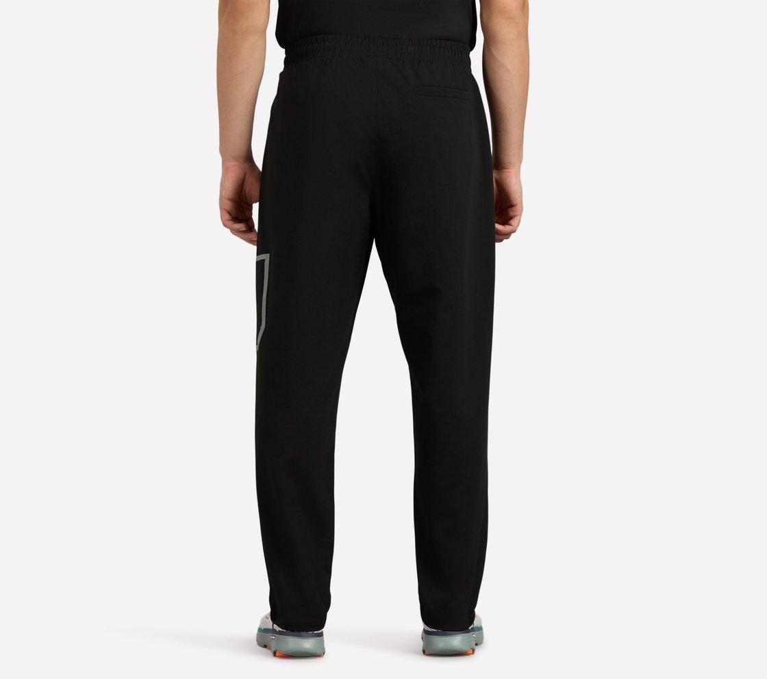 BONDED SIDE POCKET PANTS, BLACK Apparel Left View