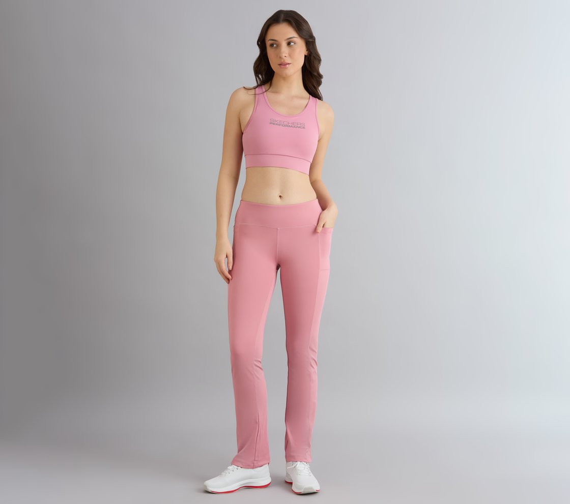 FLARED PANT WITH POCKETS, PURPLE/YELL