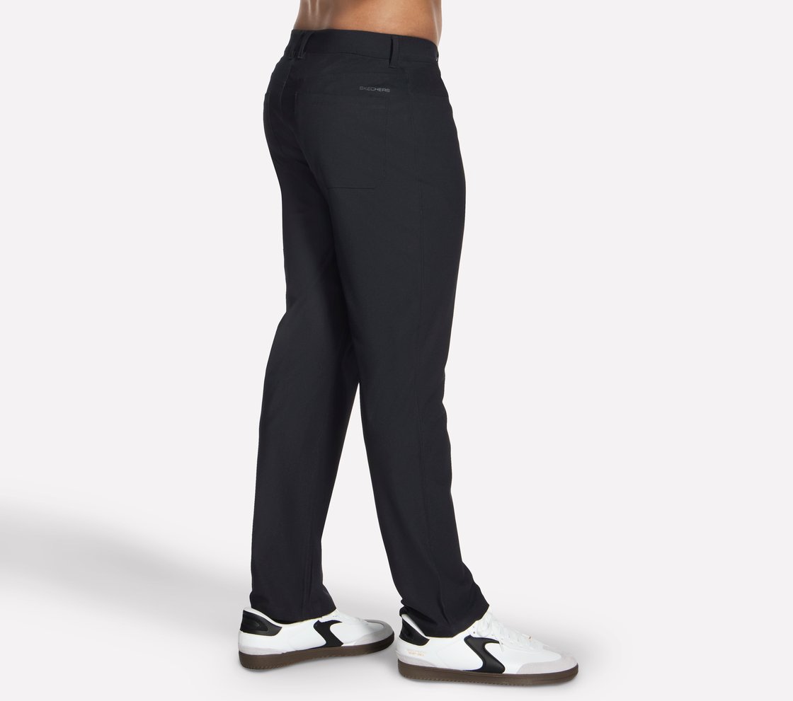 SKECHERS PREMIUM 5 POCKET PAN, Black Apparel Left View