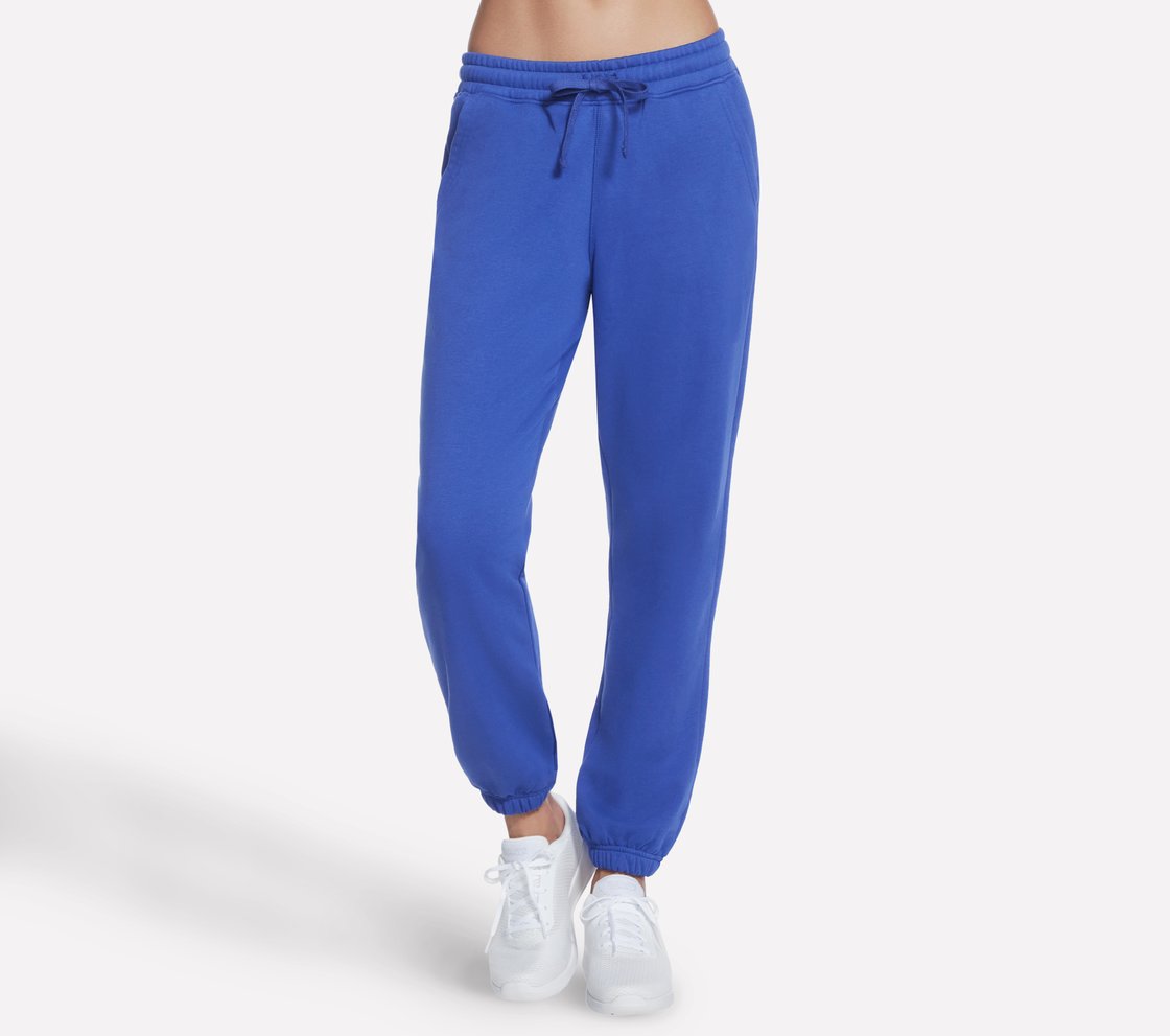 SKECHSWEATS DIAMOND CHAIN JOGGER, GUN METAL/ROYAL