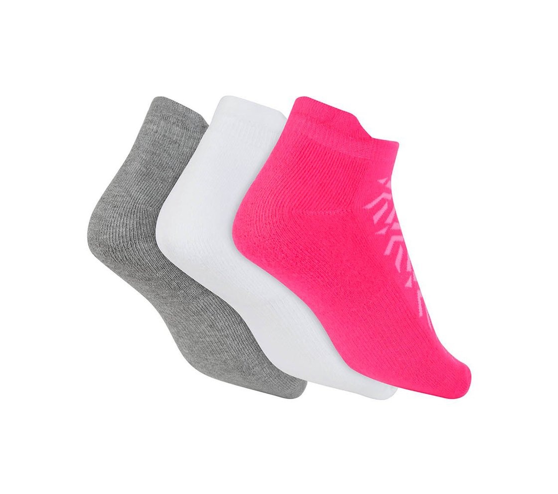 3 Pack WOMENS HALF TERRY ANKLE SOCKS, MMULTI