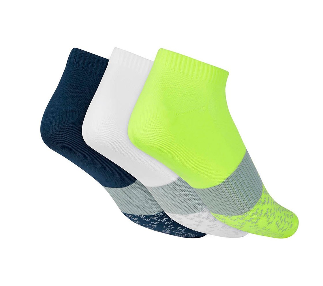 3PK MENS NON TERRY LOW CUT, MULTI Accessories Top View