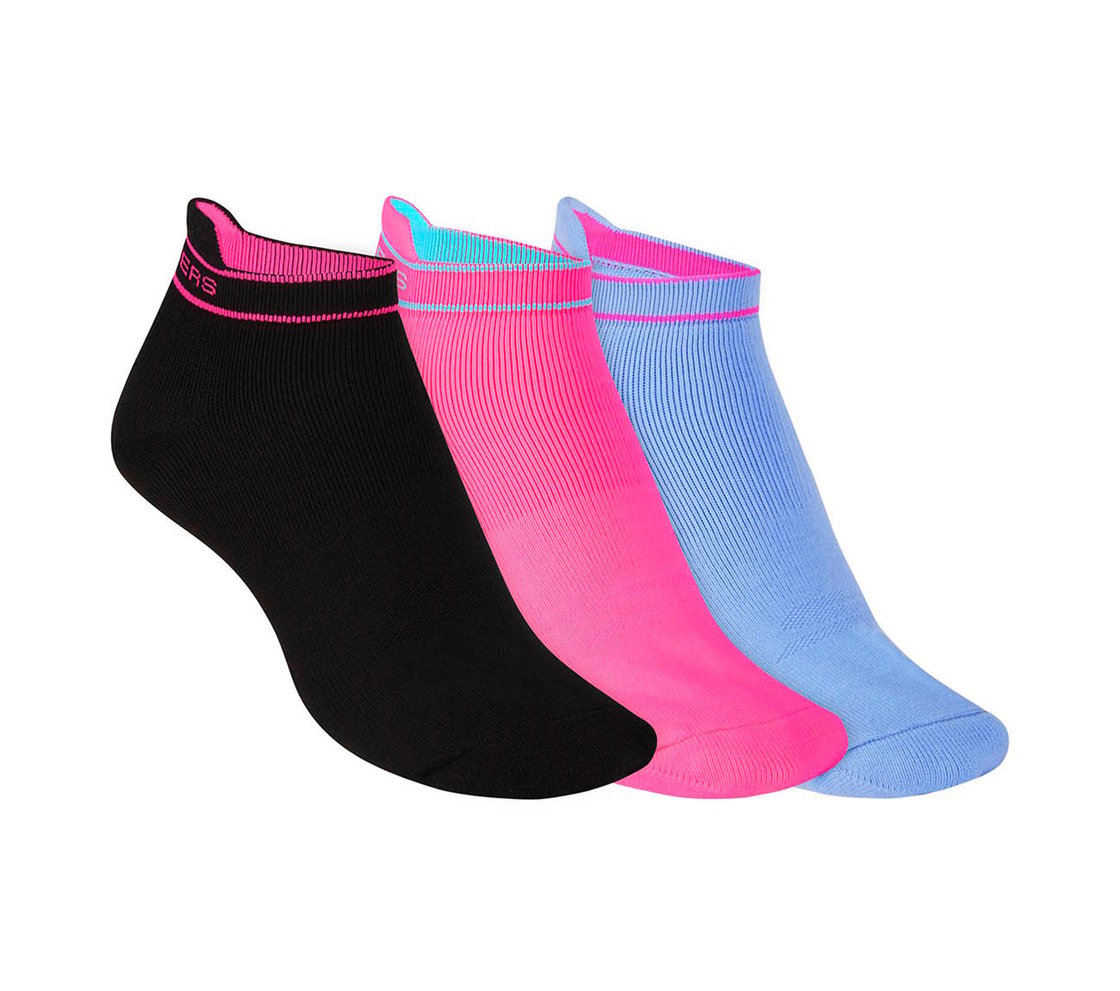 3PK WOMENS FULL TERRY LOW CUT, MULTI