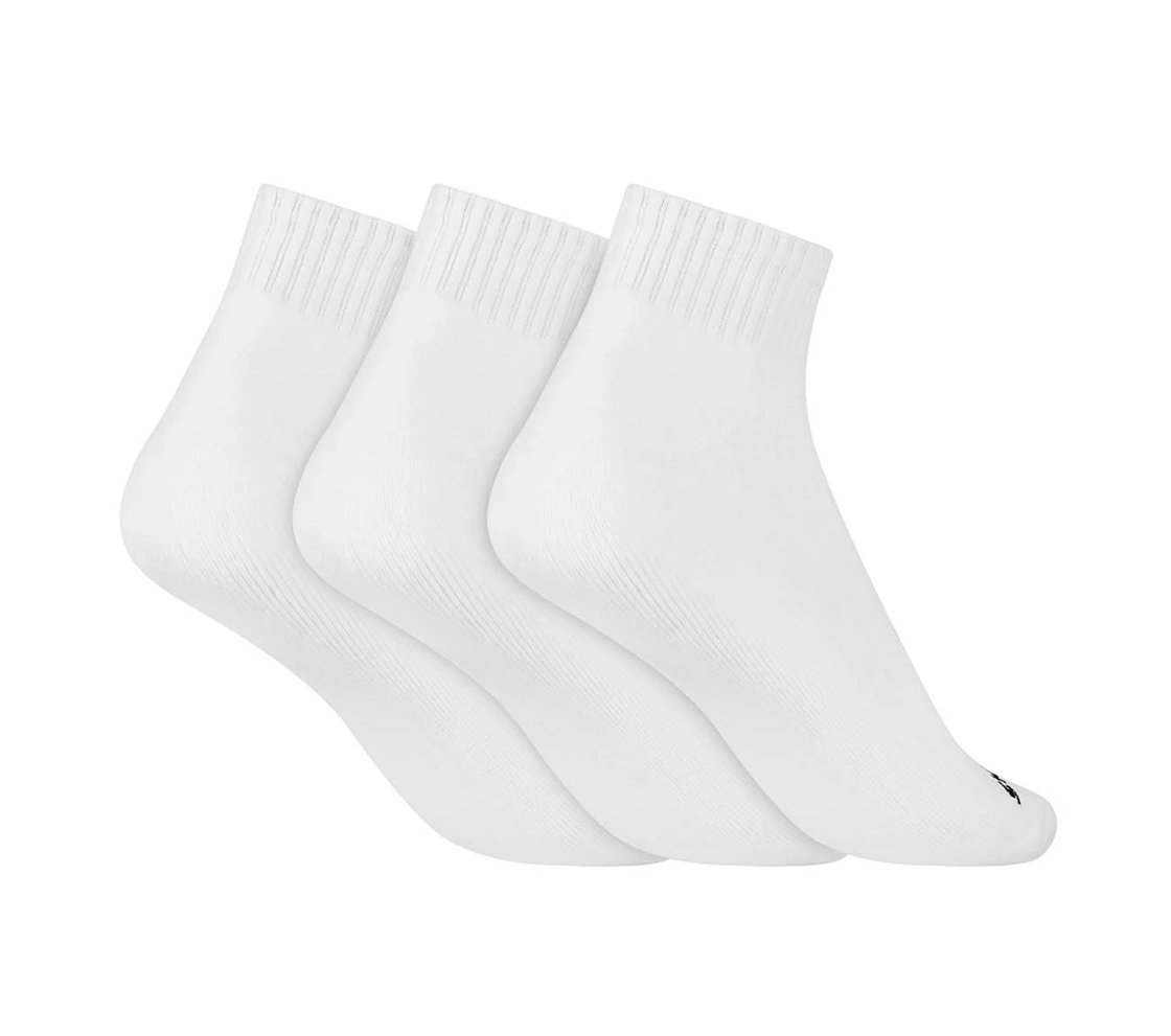 3PK MENS 1/2 TERRY ANKLE, WHITE Accessories Top View