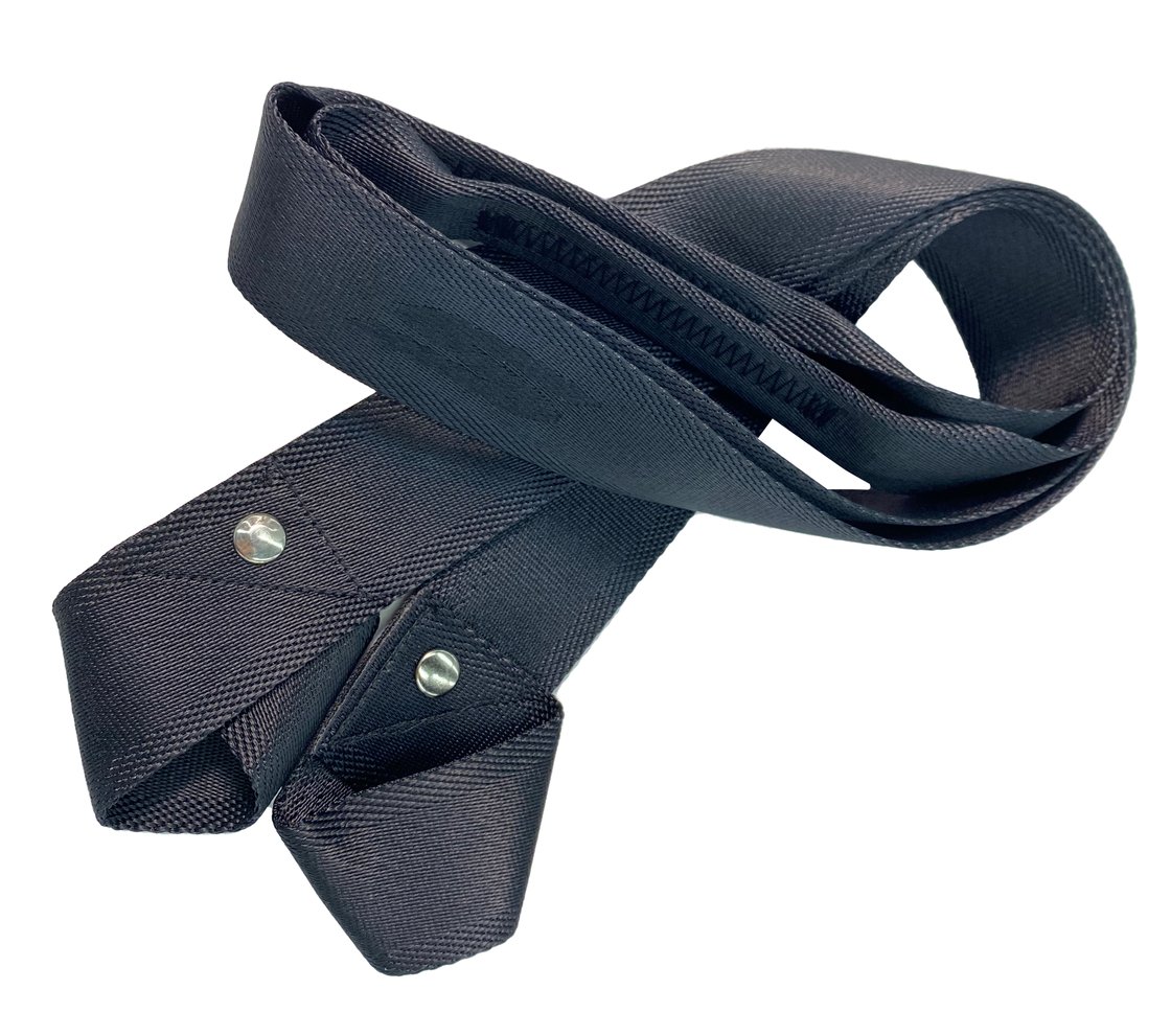 Sk Fit Yoga Strap, BLACK Accessories Top View