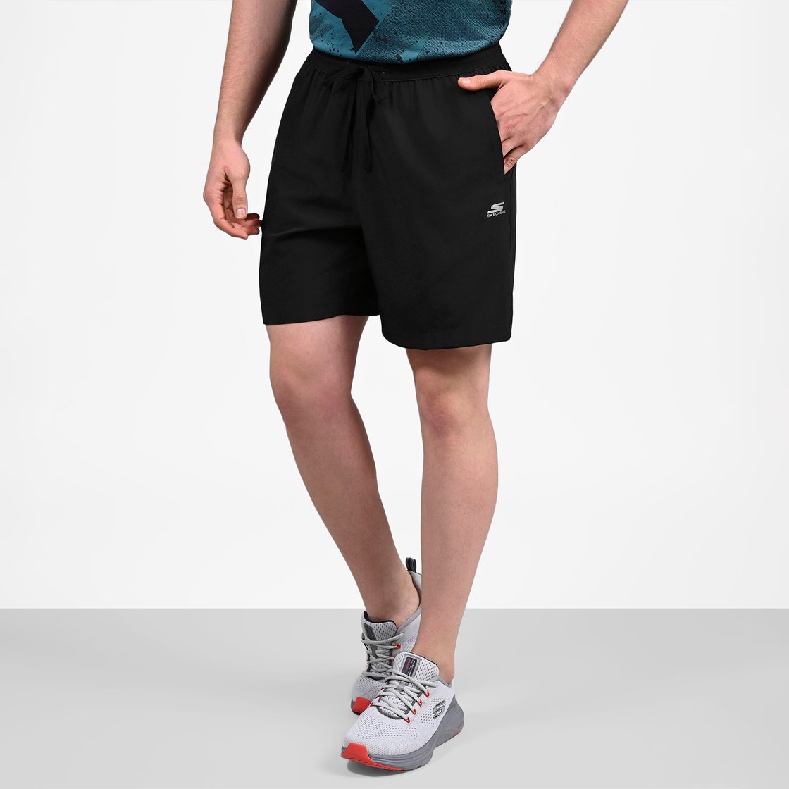 SKECHERS PERFORMANCE SHORTS, BBBBLACK