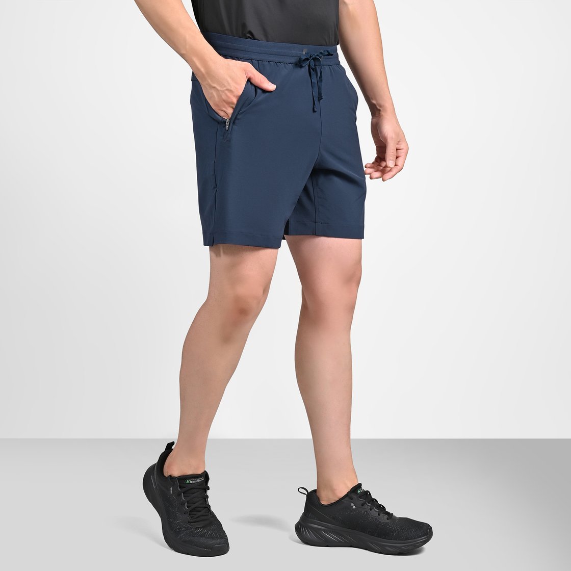 SKECHERS PERFORMANCE SHORTS, NNNAVY Apparel Bottom View