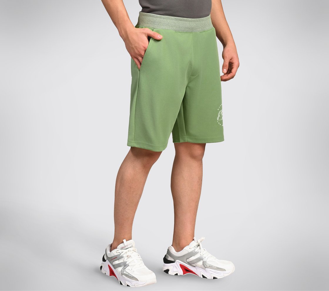 AD SPRINT SHORTS, BROWN/GREEN