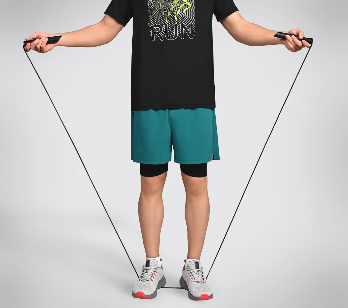 FIREFLY LAYER SHORTS, TEAL/BLUE