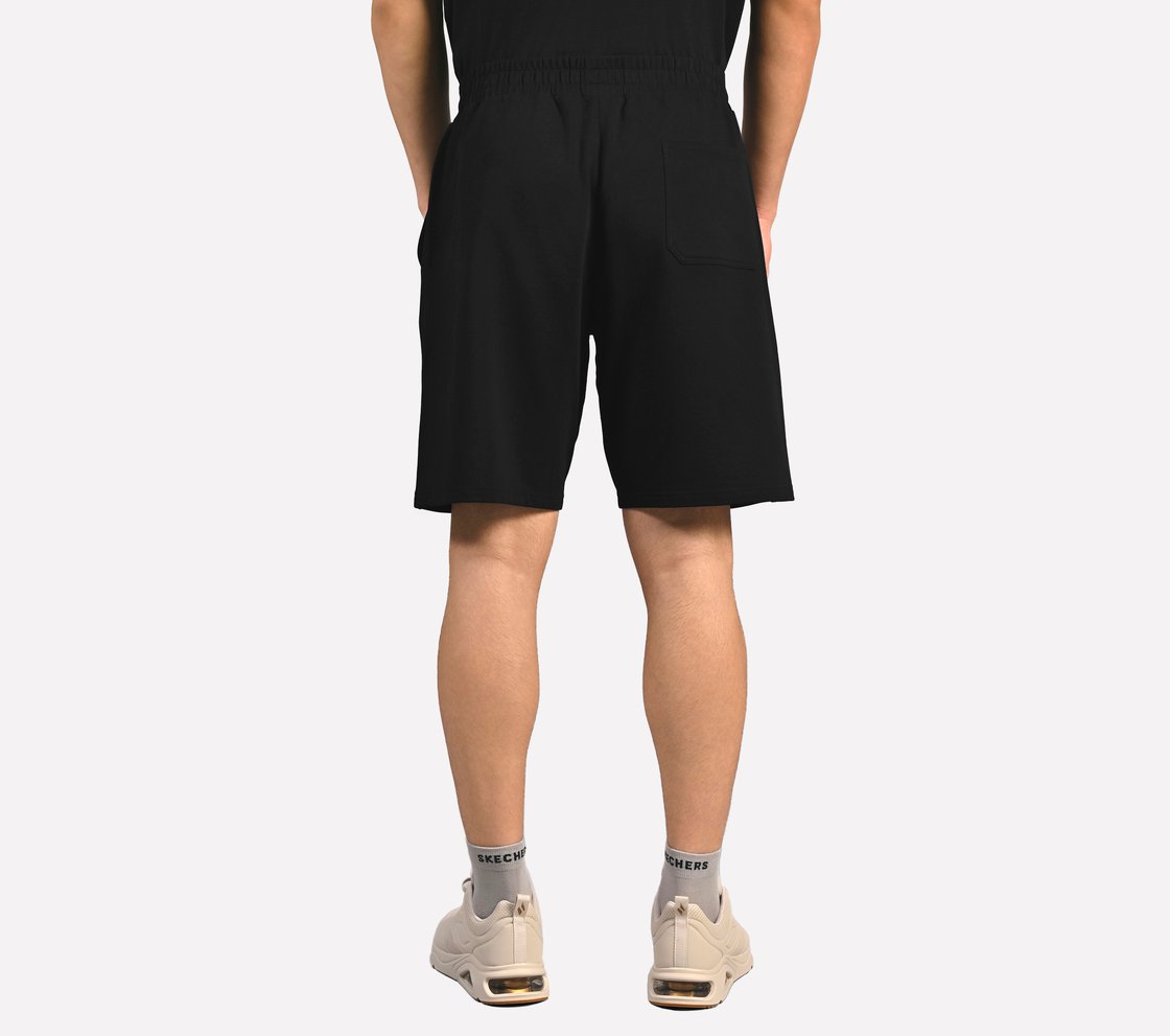 SKECHERS BASIC SHORTS, BLACK