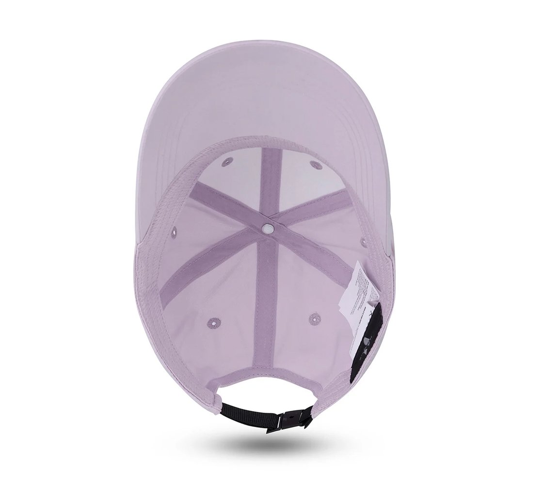 SKECH-SHINE FOIL BASEBALL HAT, BLACK/MULTI Accessories Bottom View