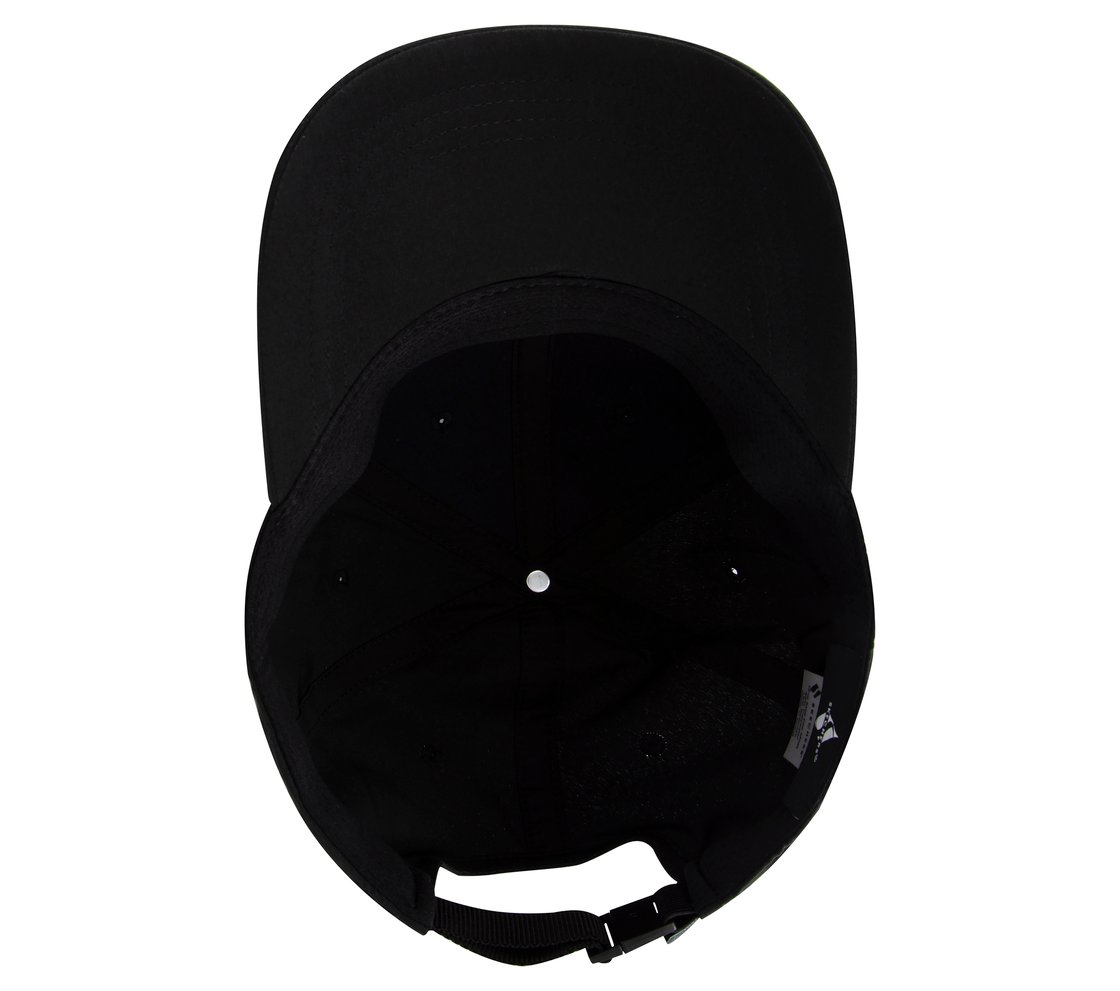 SKECH-SHINE FOIL BASEBALL HAT, BBBBLACK