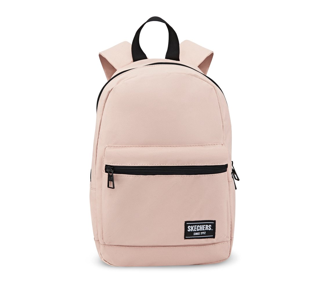 BACKPACK, BLACK/PINK Accessories Lateral View