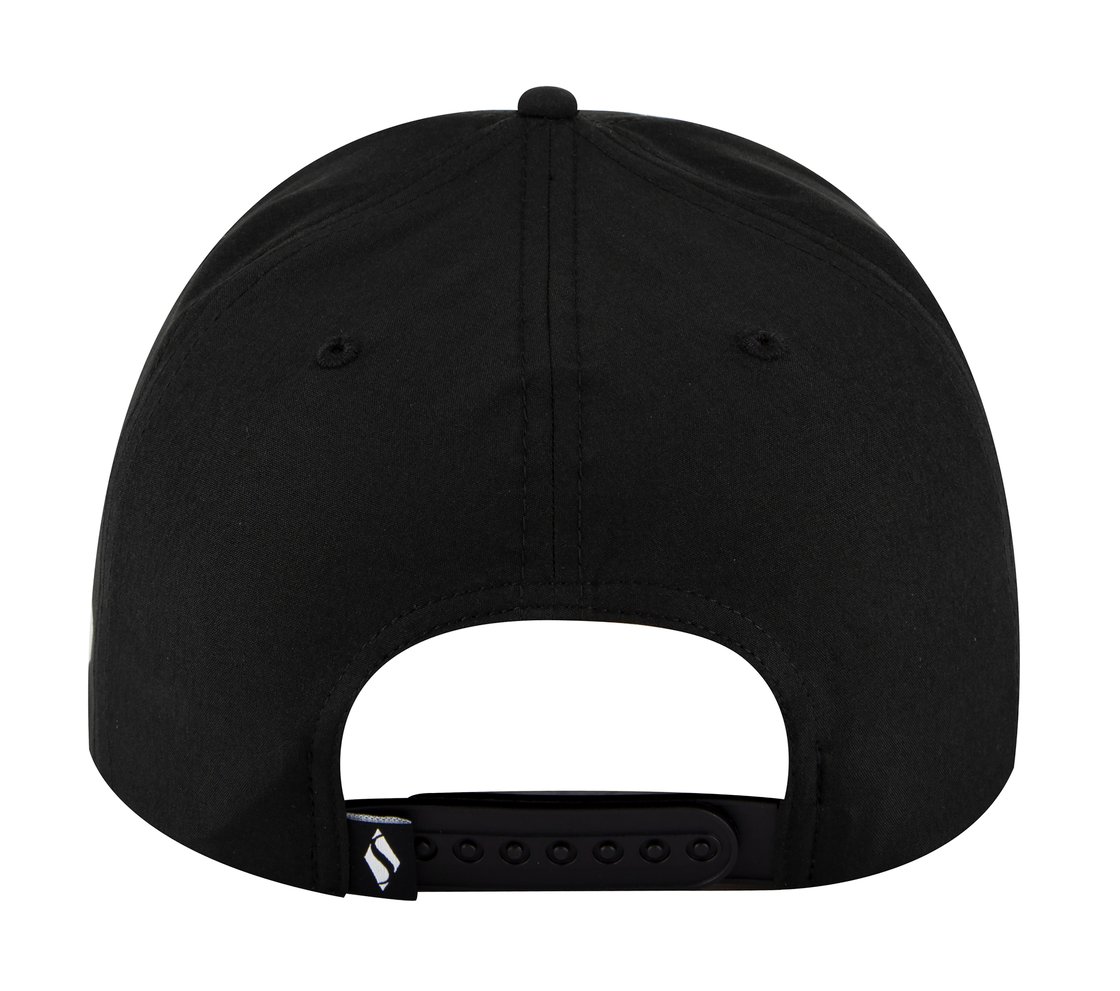SKECHWEAVE DIAMOND SNAPBACK HAT, BLACK Accessories Top View