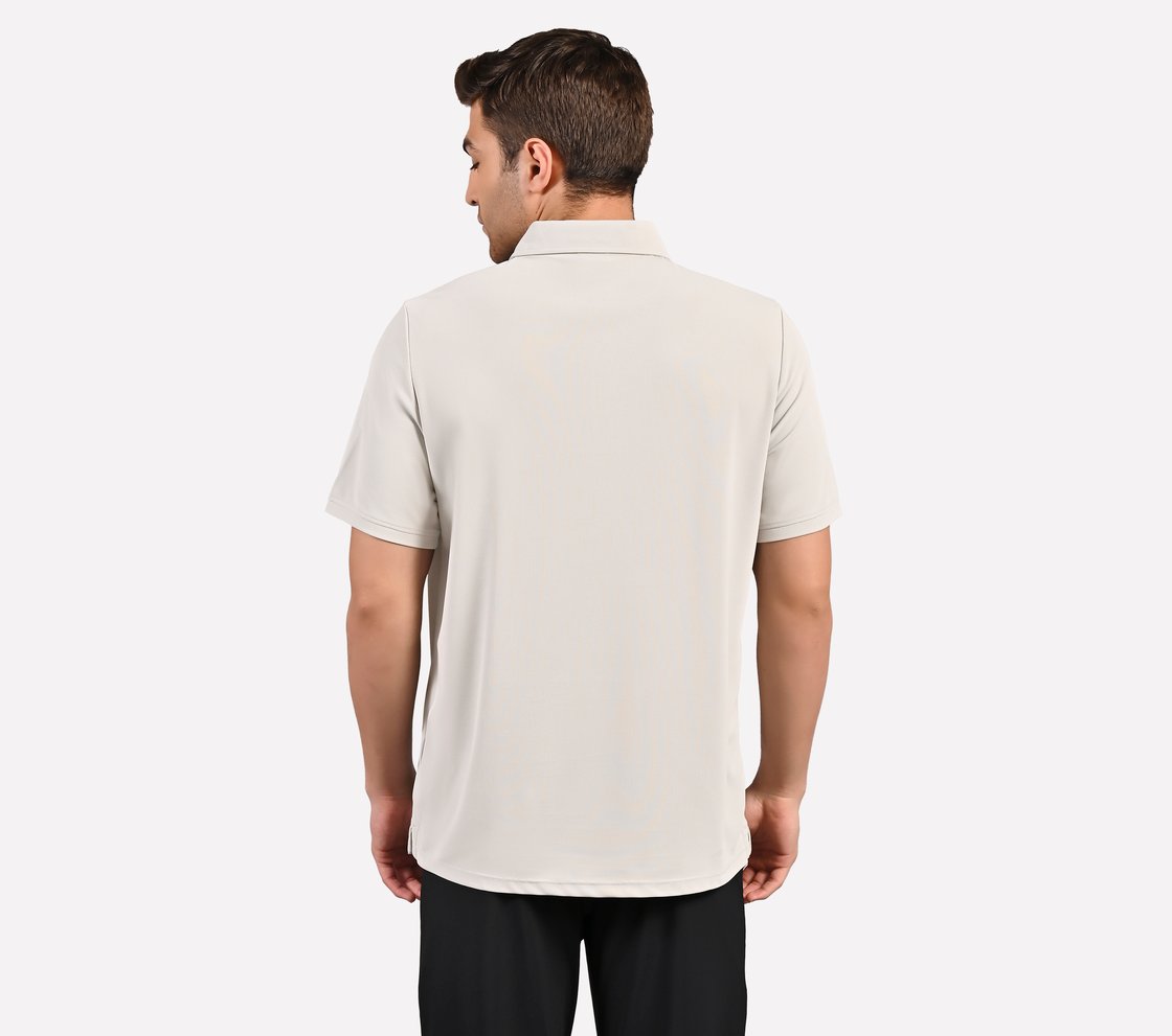SKECHERS ESSENTIAL POLO, GRAY Apparel Left View
