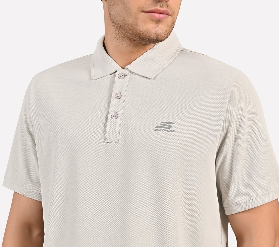 SKECHERS ESSENTIAL POLO, GRAY Apparel Right View